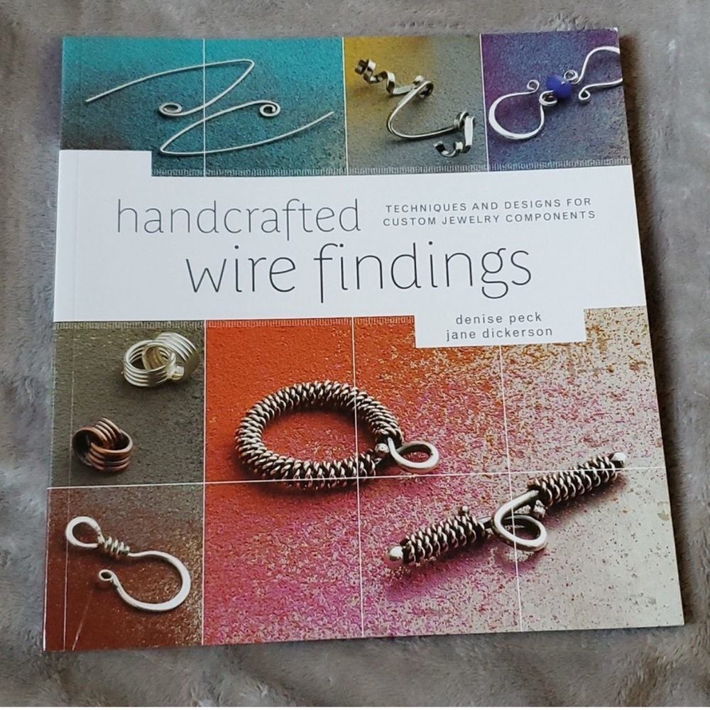 Handcrafted Wire‎ Findings Jewelry Making Design Book Artist Creation Components